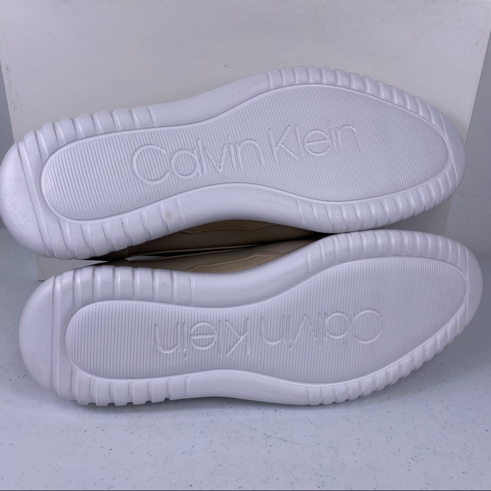 CALVIN Klein Teodor Soft Tumbled Leather Sneakers - Picture 10 of 12